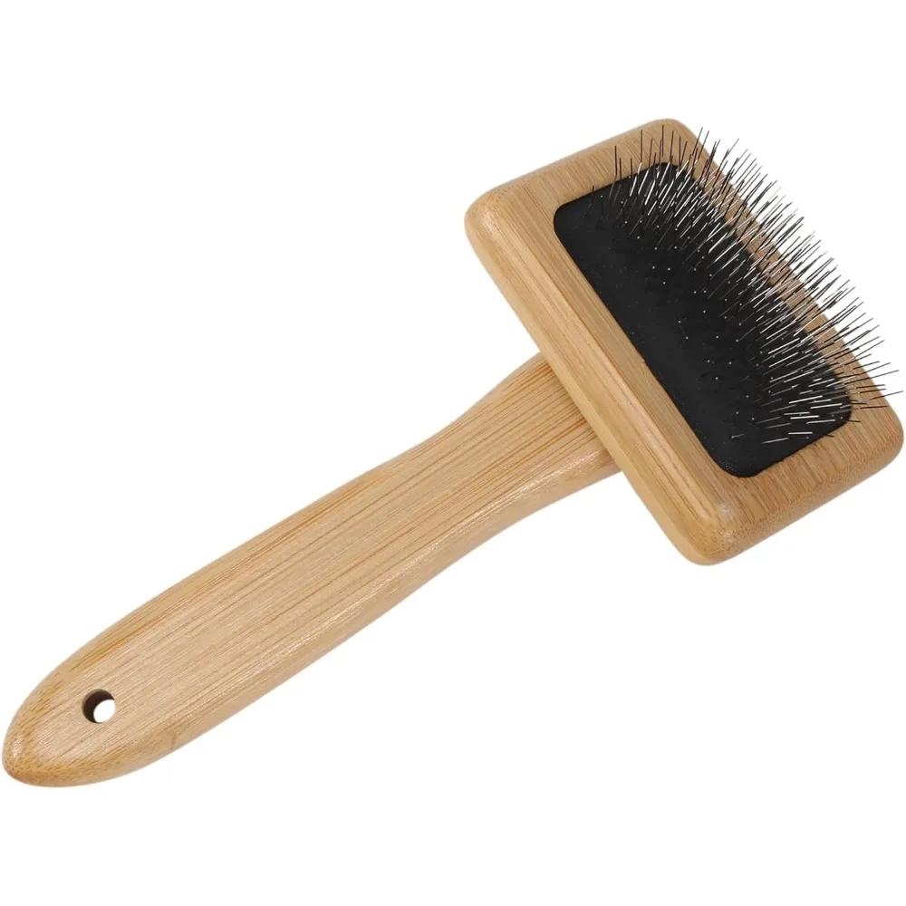 Pettine per animali domestici 14,5*7*3,5 cm Pettine per tessitura arazzo Macramè Spazzola lisciante Corda di cotone Pettine aperto per nodi Accessori per maglieria