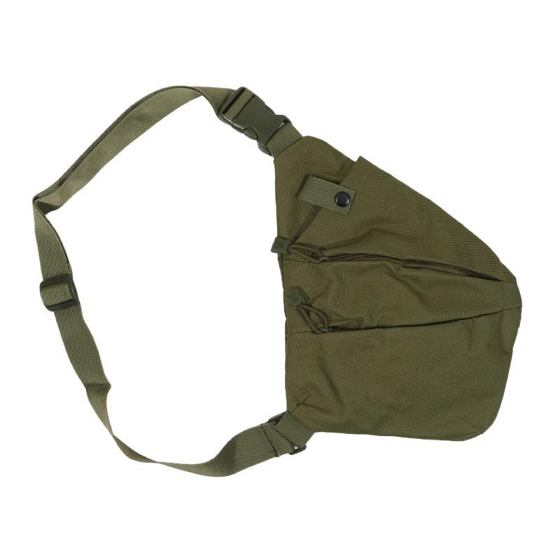 Men's Multi-Functional Tactical Storage Shoulder Bag Large Capacity Anti-Theft Chest Bag Messenger Waist Bag