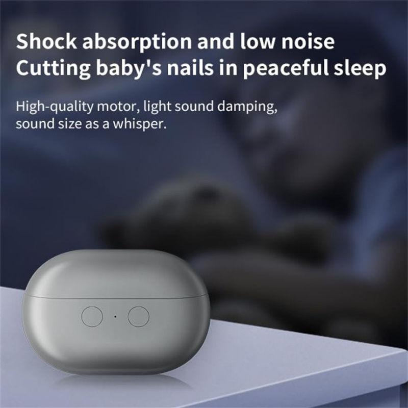 Electric Nail Clipper Easyclip Smart Nail Clipper with LED Light for Adult Children Kids Nail Grinder