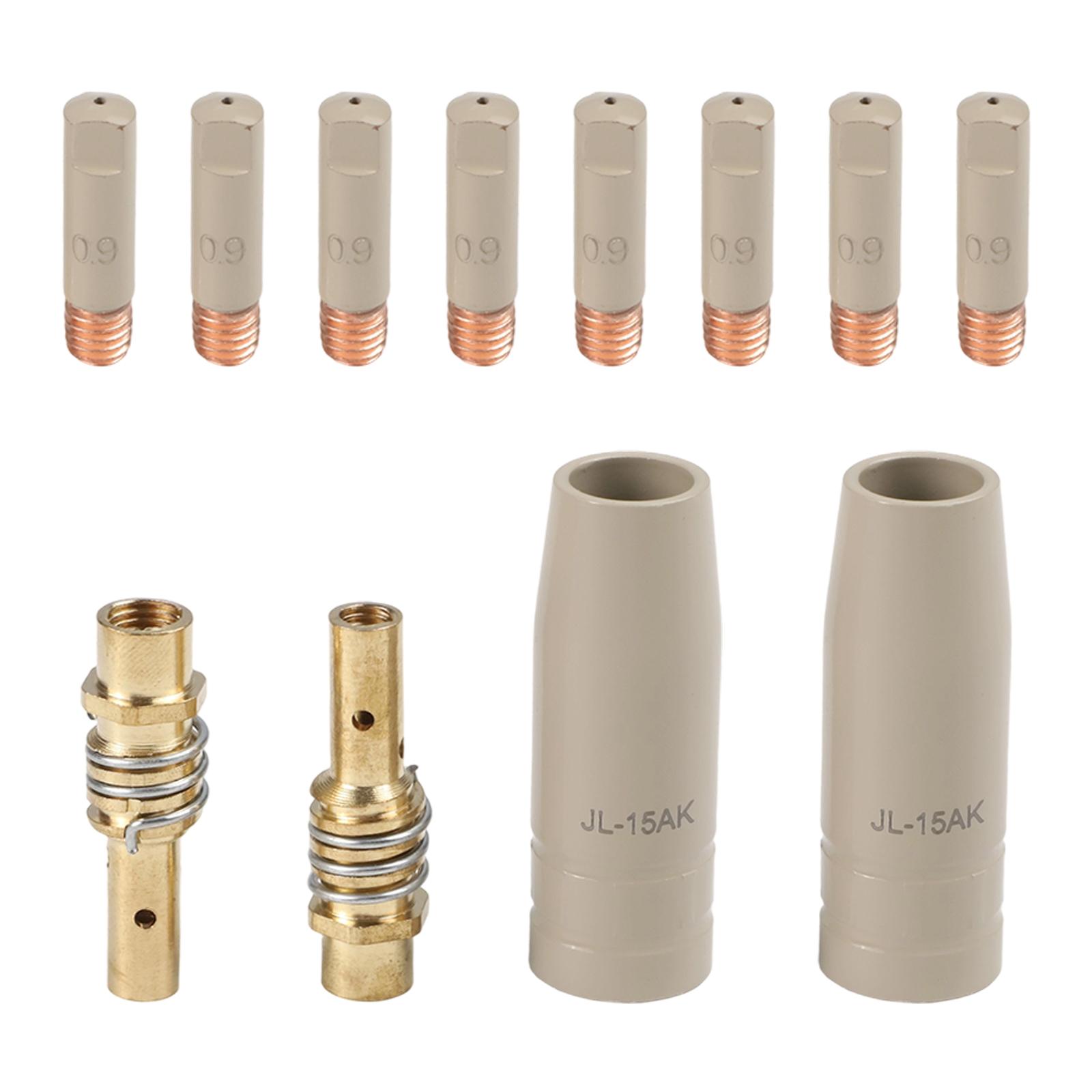 

12PCS Welding Nozzles Coating Protection Nozzle Set Welding Slag Nozzle