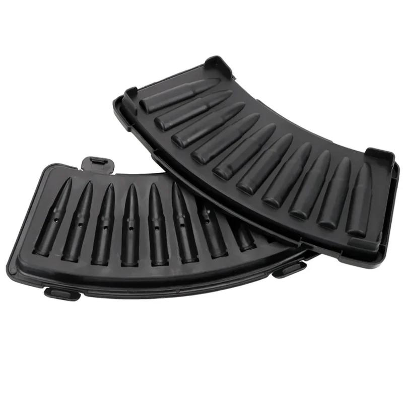 Bullet Ice Block Mold Bar DIY Ice Block Checker Pistol Shaped Ice Block Mold Ice Block Storage Box