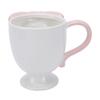 300ml Bow Coffee Mug Cute 3D Bow Tie Ceramic Coffee Mug High Temperature Resistance for Hot Cold Drinks