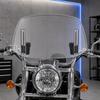 Universele Motorfiets Windscherm, Verstelbare Winddeflector, Clip-stijl Windscherm voor Honda / voor Suzuki / voor Yamaha en Andere Modellen