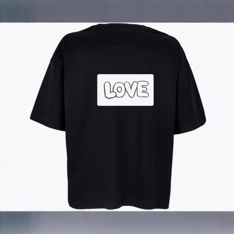 Western Style New Fashion Casual Loose Print Round Neck Short Sleeve T-shirt Top Printed T-shirt Top