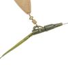 50pcs Anti Entanglement Sleeves Fishing Tackle Leads Clip Fast Change Swivels Tail Rubber Fishing Accessory for Rigs