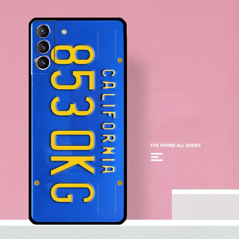 

Number License New York Plate Phone Case For Samsung Galaxy S26 S25 S24 S20 S21 S22 S23 Ultra S10 Plus S25 FE Cover Coque Galaxy S22 Plus