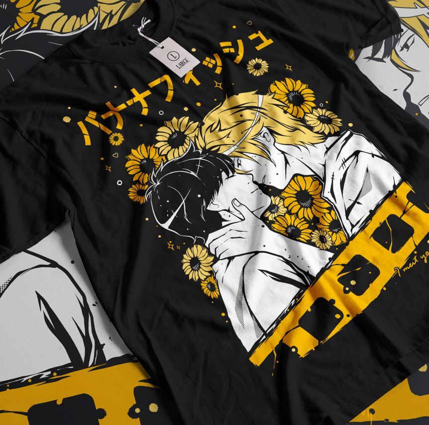 

Banana Fish,Eiji Okumura,Ash Lynx,Unisex t-shirt,lynx shirt,okumura shirt M
