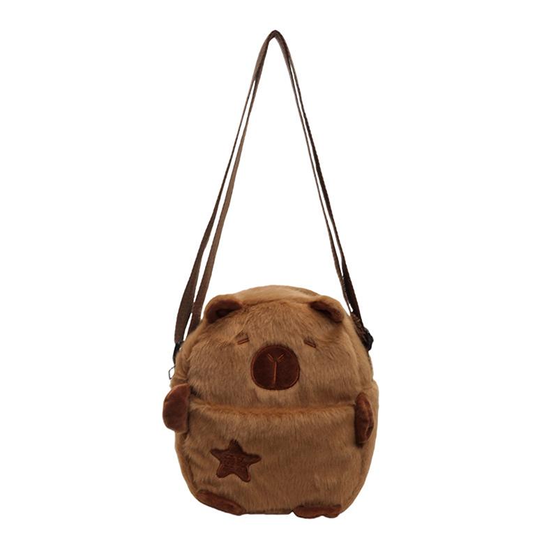 

1Pcs New Cartoon Capybara Women s Crossbody Coin Wallet Fashion Large Capacity Shoulder Bag Mountaineering Bag Christmas Gifts
