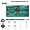Miniature Screwdriver Set: Slotted & Phillips Heads for Mobile Phones & Watches