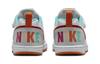Nike Court Borough Slip Resistant Cushioning Abrasion Resistant Low top Skateboard Shoes Beige Orange Kids' FD4636-161
