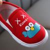 Little Boys Girls Cute Cartoon Canvas Shoes Casual Soft Children'S Shallow Moccasin Loafers Kids Sneakers Newest Toddler Baby Shoes