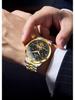Zhang Zhilin Endorsed Oliss Luminous Mechanical Watch with Multifunctional Hollow Design for Men