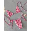 Micro Bikini Push Up Dames Badpakken 2025 Sexy Dames Badkleding Braziliaanse Bikini Set String Biquini Badpakken Print Strandkleding