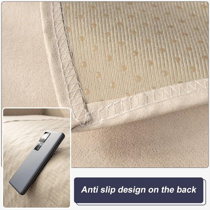 Waterproof Sofa Blankets Solid Color Couch Slipcover For Pets Children Families Picnic Camping Mats Home Living Room Hotel Decor