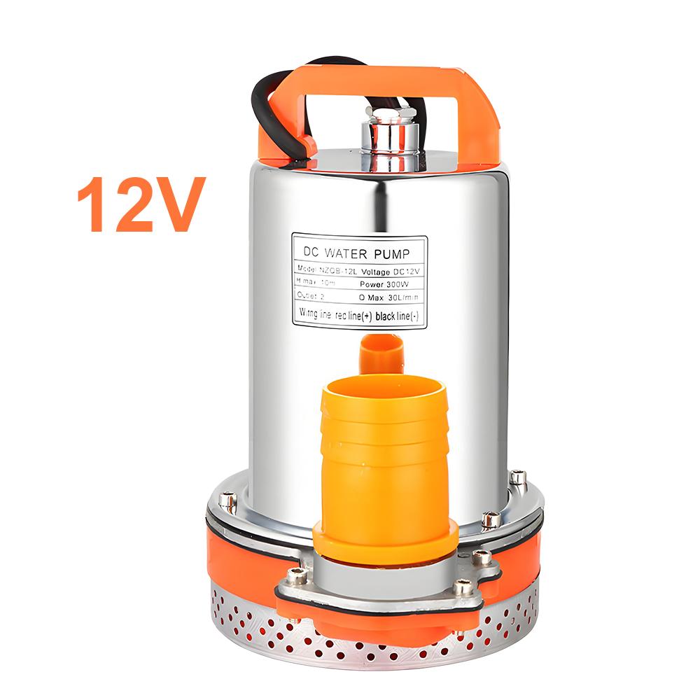 2 Inch DC Submersible Pumps Solar Water Pump 12V/24V High Head High Flow Solar Water Pump Home Vegetable Gardening Water Pump