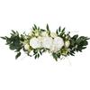 Simulation Flower Artificial Silk Rose Flower For Wedding Reception Chair Back Flower Arrangement Bridal Showers Party