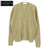 NONSAPIENS Green Wool Knit Cardigan Tops 2 greenUsed