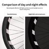 Universal Bike Rims Reflective Decals Quick Installation Wheel Rims Reflective Sticker Signs Reflective Arrows Sticker