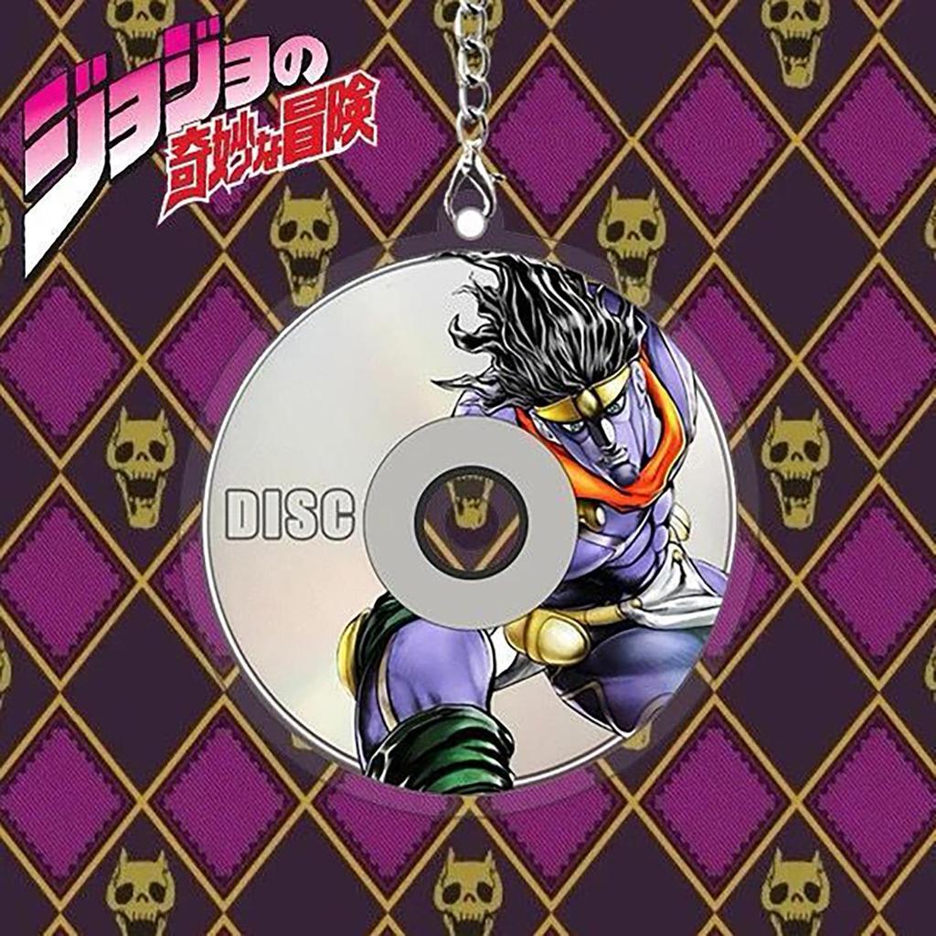 JOJO's Bizarre Adventure Acryl Schlüsselanhänger und Rucksackanhänger Set