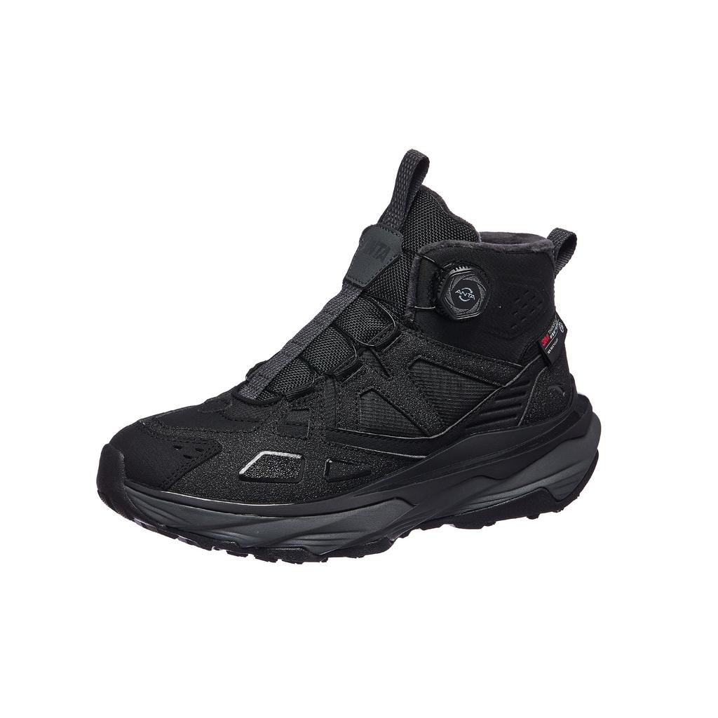 Anta Yueliang 2 Cushioning Abrasion Resistant Thermal High Top Outdoor Shoes Women's Basic Black 122618932-1