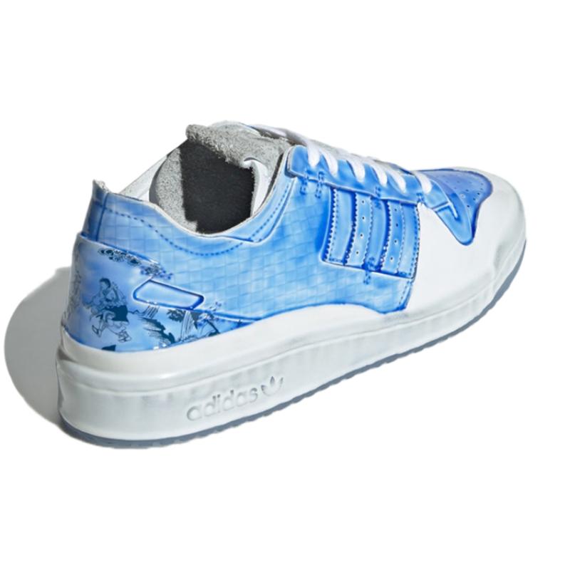 adidas Sneakers Originals Forum Low 'Blue White' GV9225