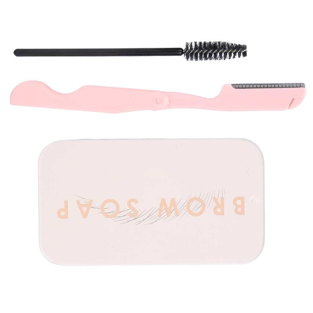 Eyebrow Soap Kit Brows Styling Soap Eyebrow Setting Gel Balm Makeup Cosmetics Kit
