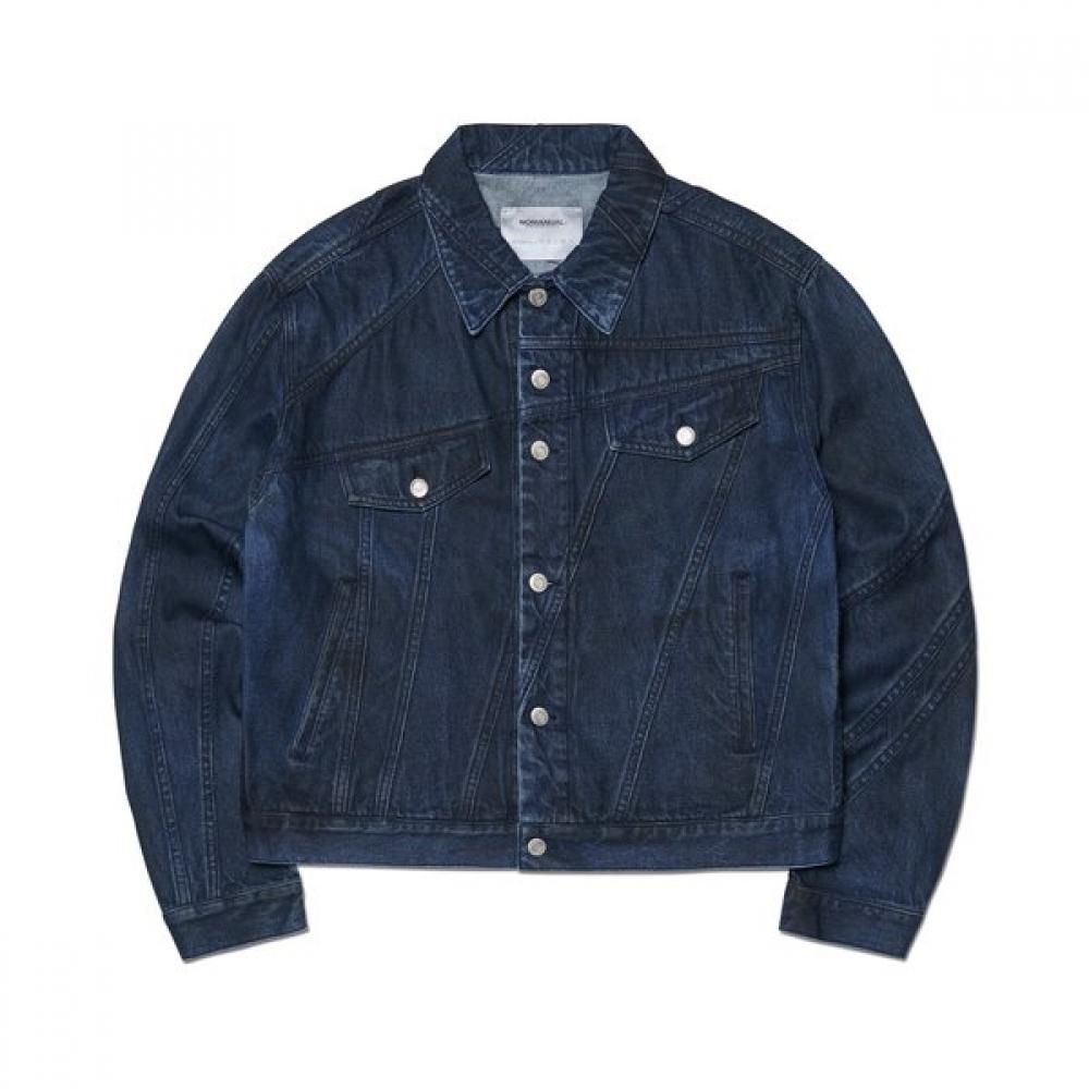 Nomanual D.c Denim Trucker Jacket   Blue L