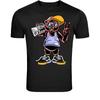 Hip Hop Bear Boombox T-Shirt - Street Rap Music Cartoon Graphic