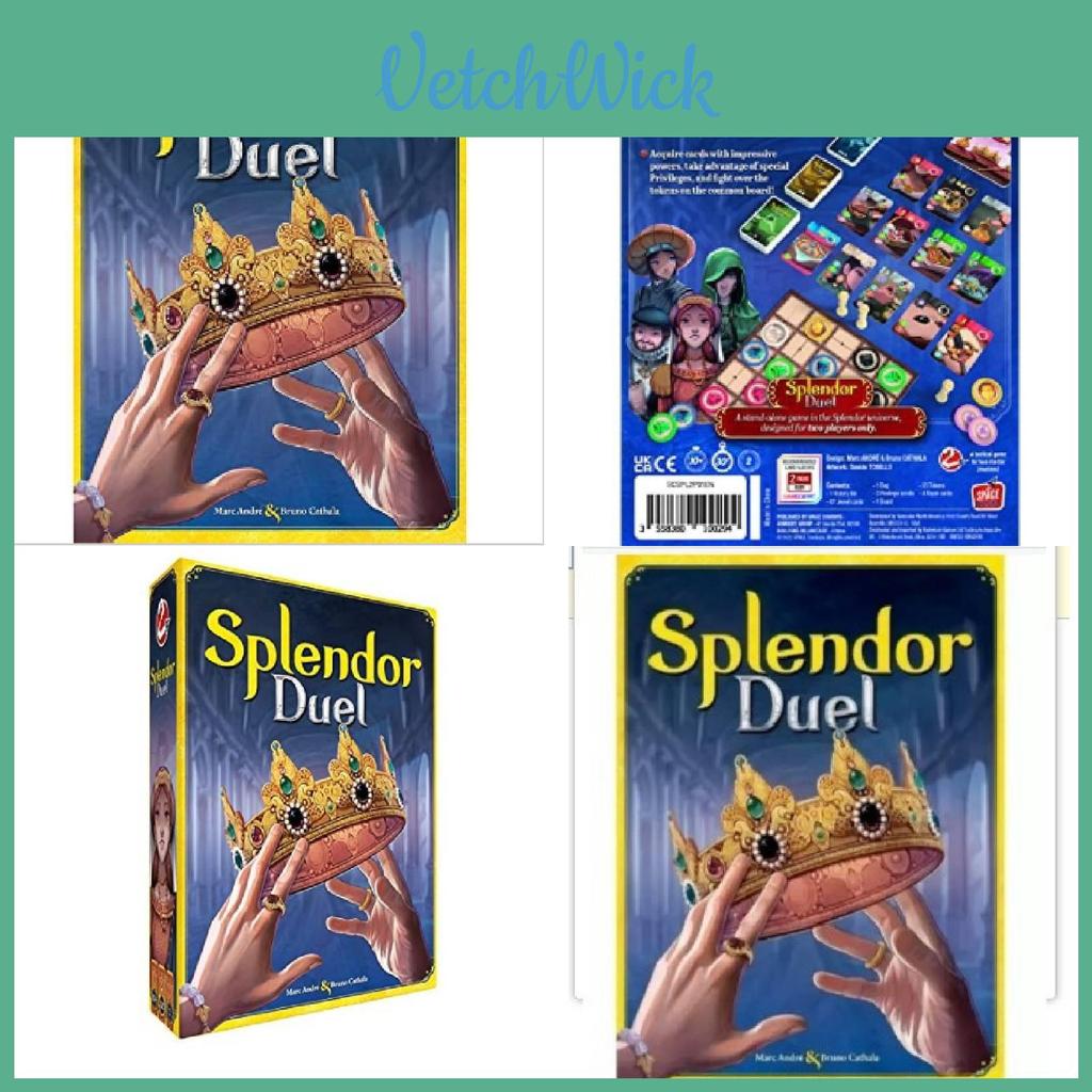Splendor Duel Puzzel Kaartspel Met Plastic Speelkaarten Voor Familieplezier En Kinderen Vanaf 10 Jaar