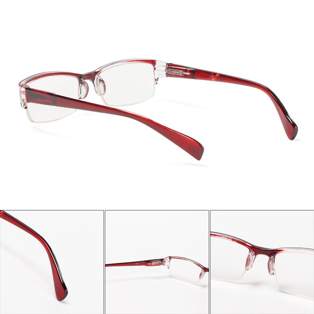 Classic Half Frame Reading Glasses Women Men Far Sight Glasses Senior Citizens High-Definition Presbyopic Eyewear +1.00~+4.00
