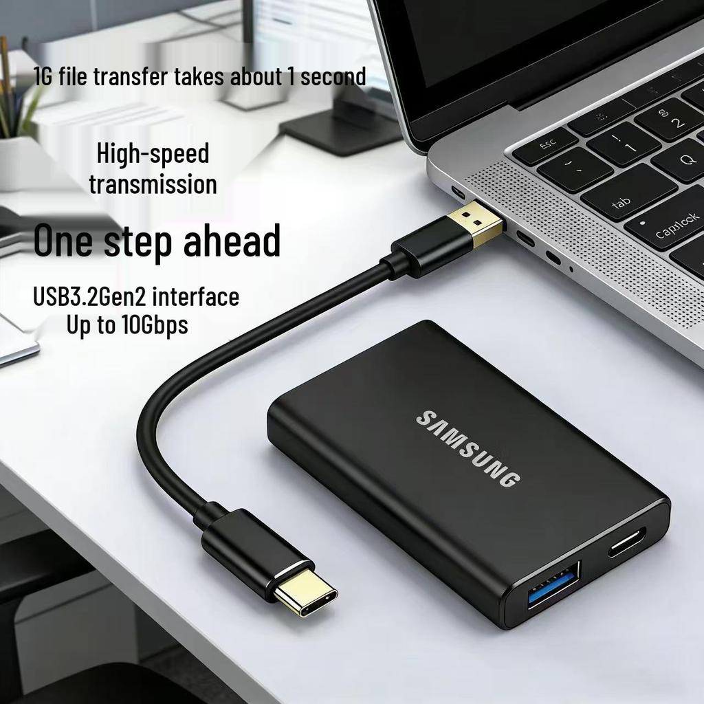 10G High-Speed USB 3.2 Gen 2 To Type-C Cable for Hard Drives, Mobile Phones, Cameras