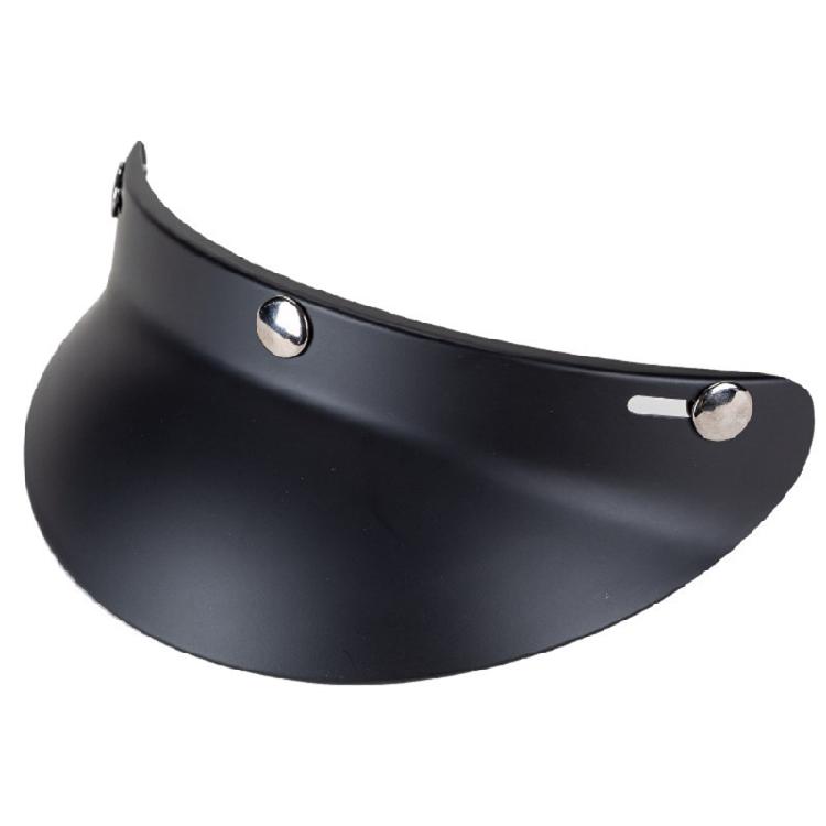 3-snap 3/4 Open Face Helmet Visor for Sun Shade Protector for Motorcycle Riding