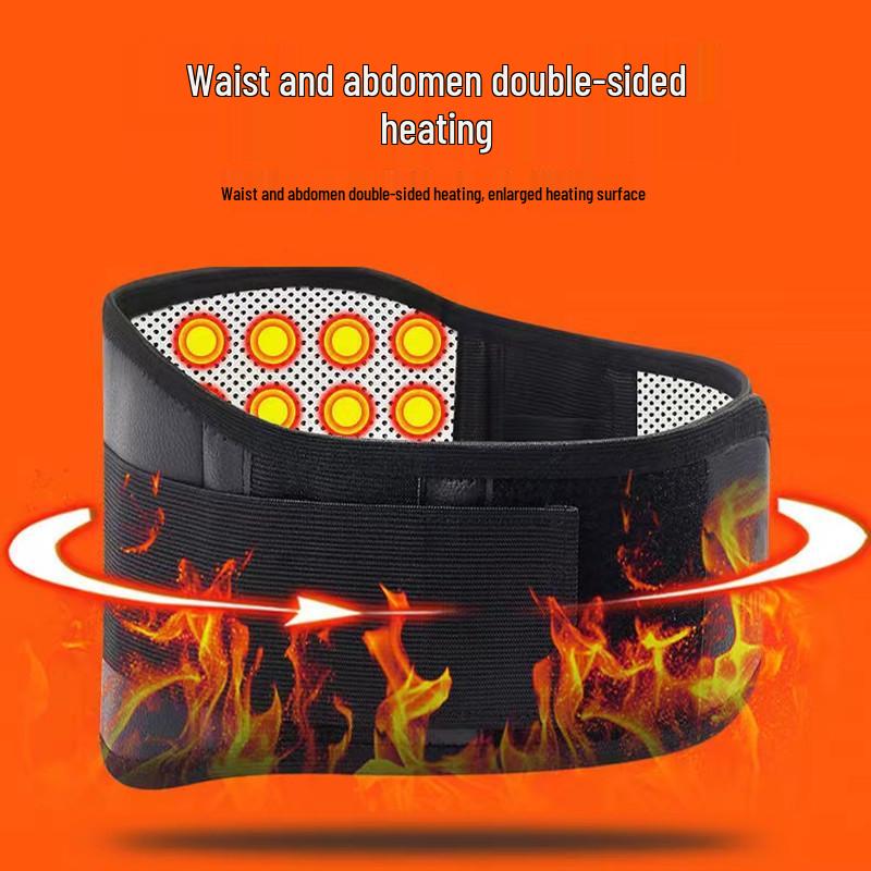 Self-Heating Magnet Waist Support Belt - Alleviates Disc Protrusion and Provides Warmth