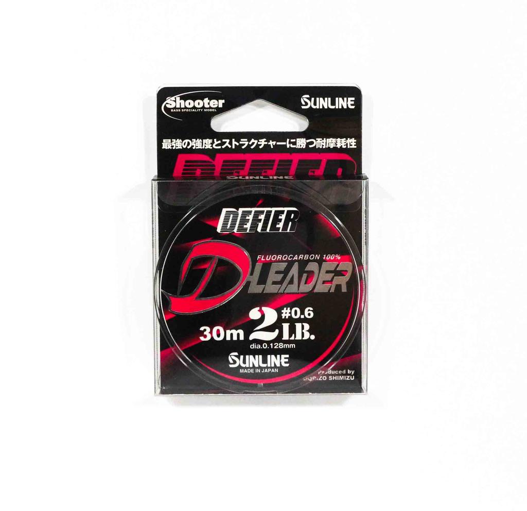 Bas De Ligne Fluorocarbone Sunline Small Game Leader SV-1 – 30 M, 2 Lb, Rose