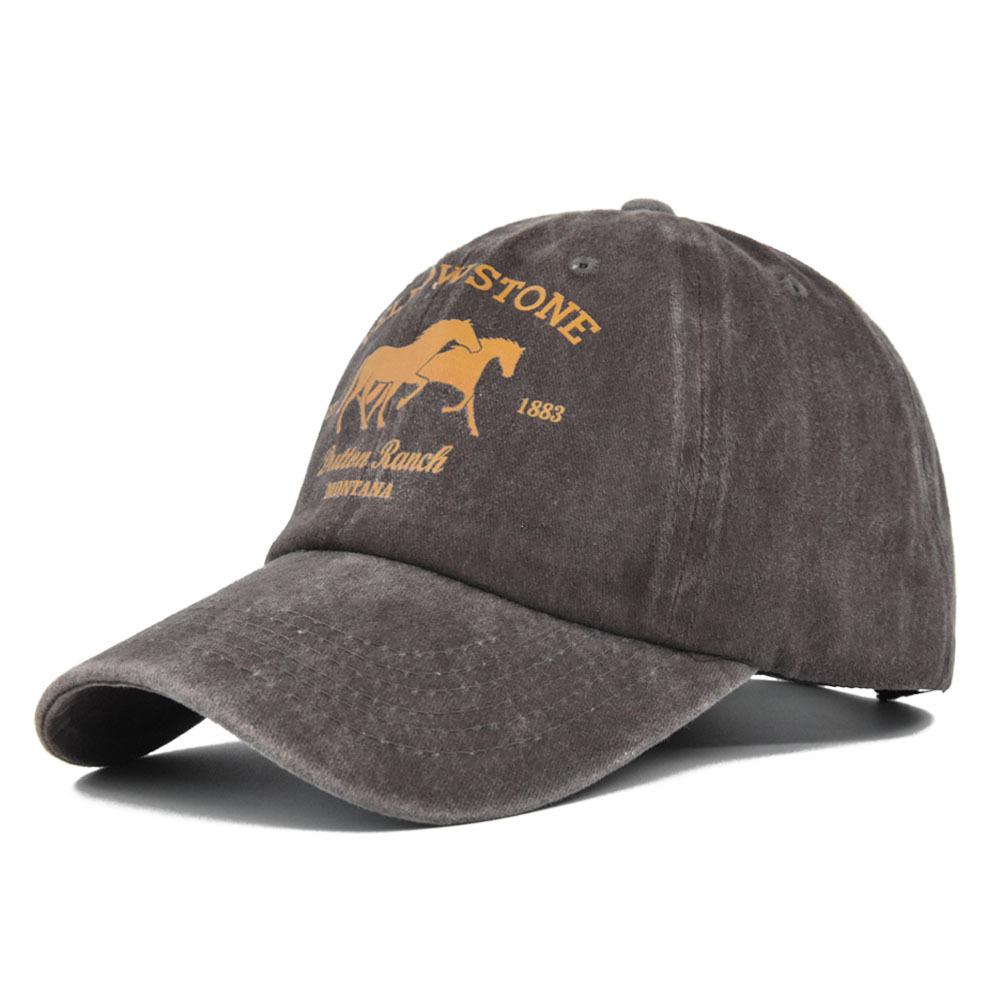 Baseball Cap Snapback Hat YELLOWSTONE Sun hat Spring Autumn baseball cap Sport cap Hip Hop Fitted Cap Hats For Unisex Women