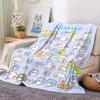 Customiz Name Personality Sumikko Gurashi Blanket Soft &Warm Sofa Office Bed Travel Lunch Break Blanket, Gift Suitable All Seasons