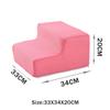 Removable Washable Anti Slip Foldable Pet Dog Cat Stairs High Elasticity Sponge Dog Training Stairs Cat Bed Stairs Play Stairs