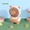 Portable Rechargeable Cartoon Handheld Fan for Students and Children
