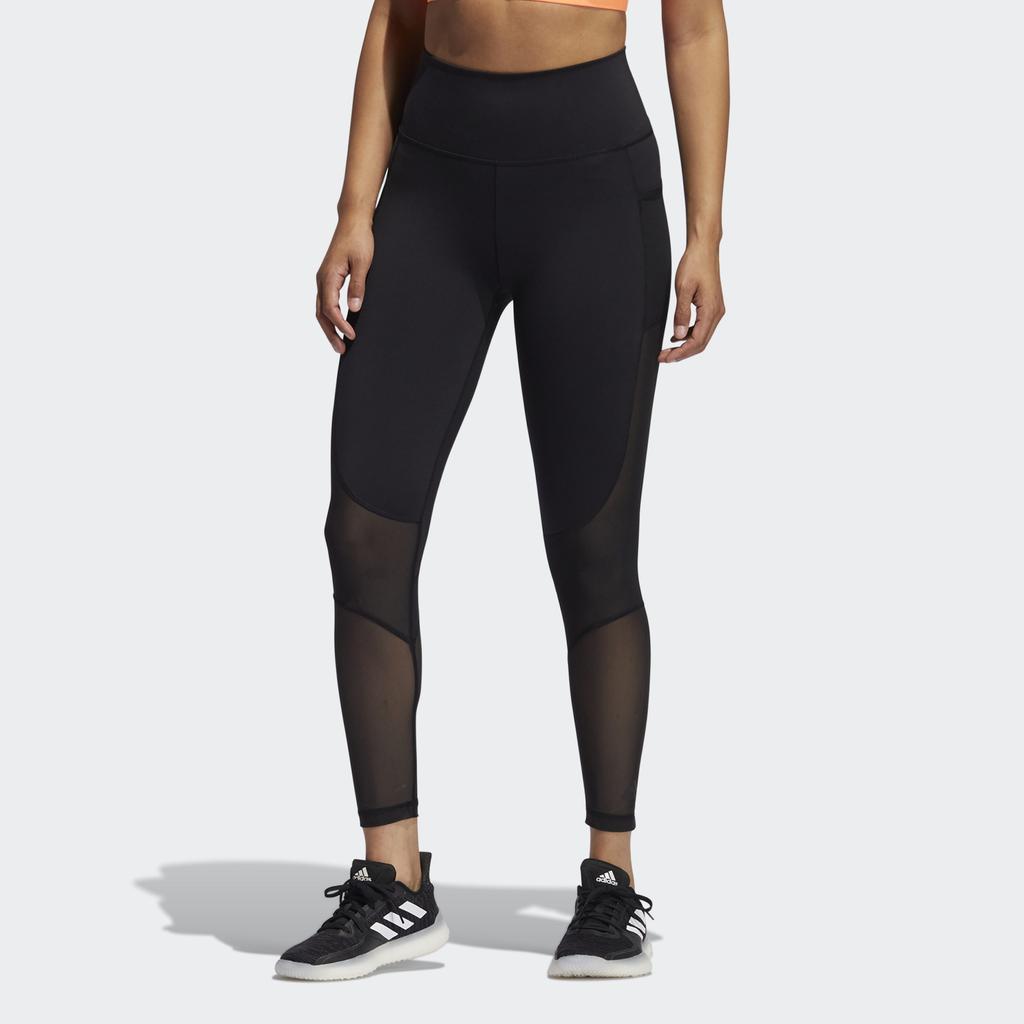 Adidas BT 2.0 Summer Mesh Panel Sports Tights Women Bottoms Black GM2799
