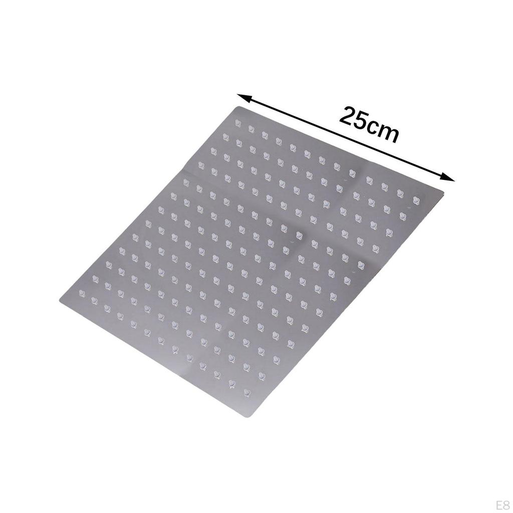 Stainless Steel Shower Head Bathroom Rainfall for Hotel Bath SPA 4 inch