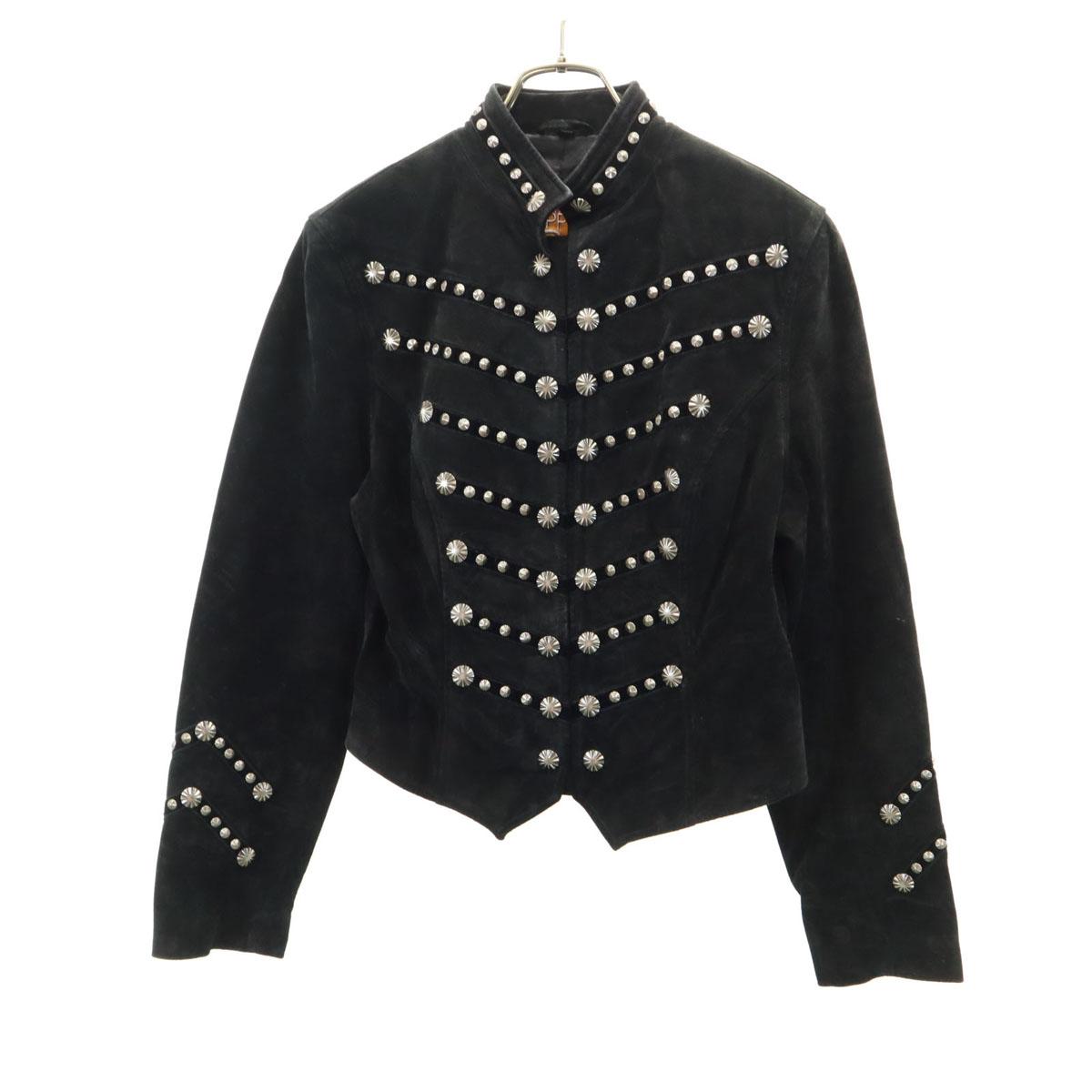 

Cripple Creek 90s 00s Old Suede Jacket M black leather Women Used