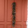 Champagner Gold Weihnachtsdekorationen: Baumkranz, Rattan-Geweih, Wand- & Türdekoration für Hotels & Einkaufszentren