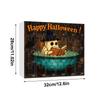 Halloween Countdown 24 Day Reading Ghost Countdown Calendar 2D Acrylic Halloween Decorations For Indoor Display Tree Haunted