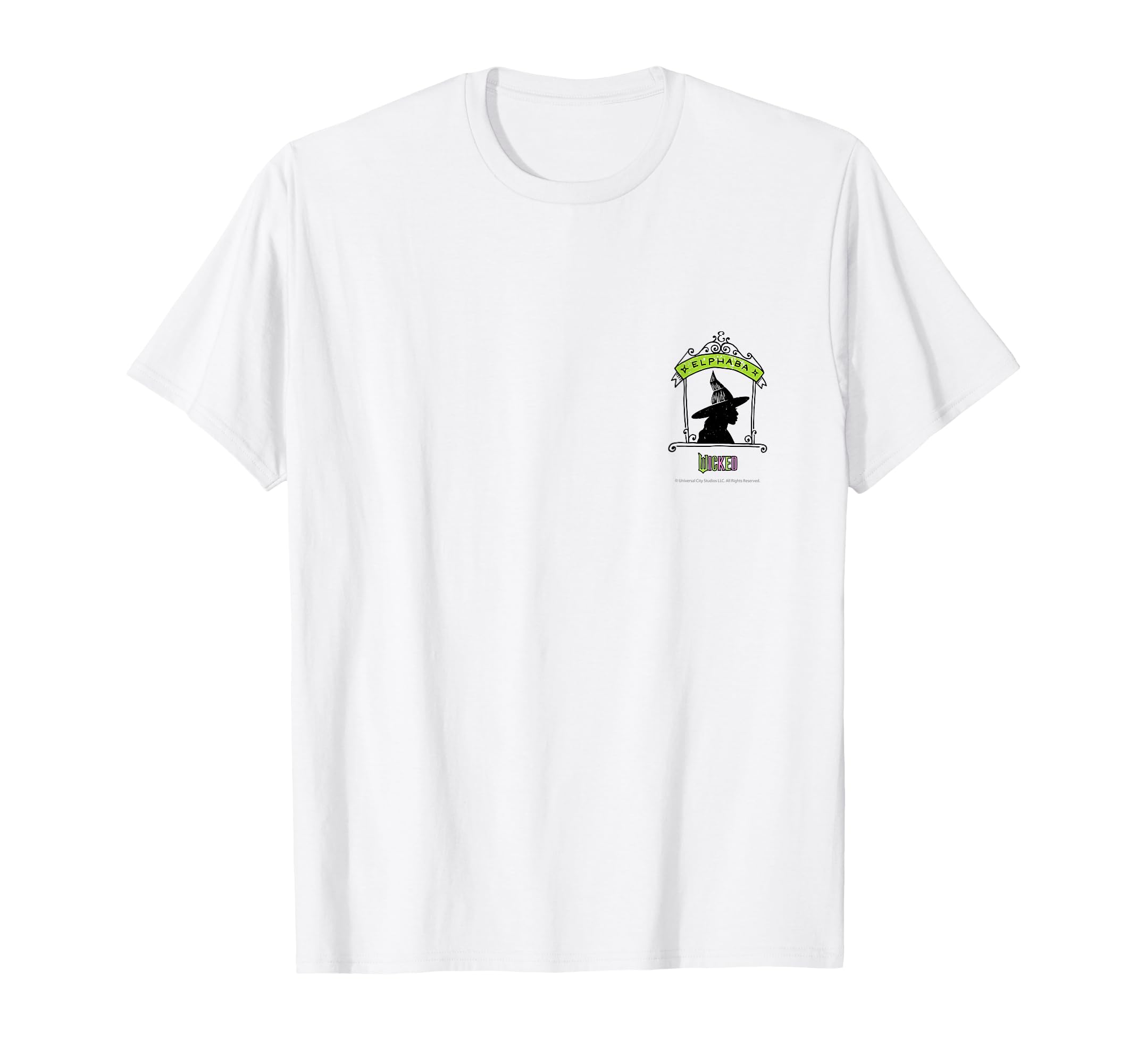 

WICKED ELPHABA ILLUSTRATION (WHITE) T-SHIRT