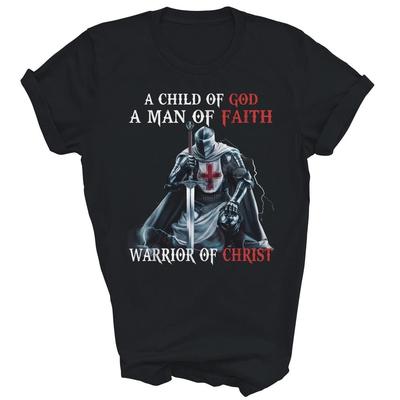 Knight Templar I Am A Man Of Faith Warrior Christ Unisex Shirt S-5XL Q8495 Unisex T-Shirt