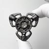 1pc Personalized Hollowed-Out Edc Fidget Spinner - Exquisite Metal Stress Relief Toy For Focus Improvement And Anxiety Relief -