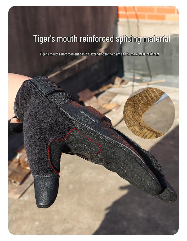 Motorcycle & Outdoor Tactical Gloves: Touchscreen, Non-Slip, Anti-Fall, Full Hand Protection