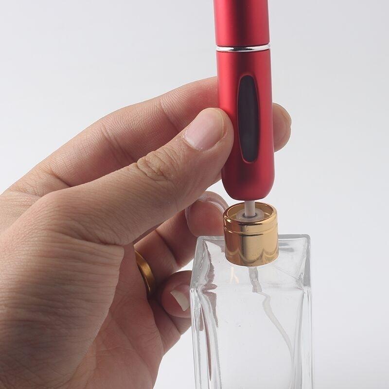 10Colors Portable Mini Empty Refillable Perfume Atomizer Bottle Travel Scent Pump PortableSpray Case