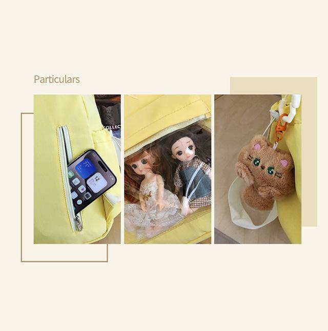 2025 Summer Japanese-Style Ita Bag for Girls - Large Capacity Backpack for Grades 4-12, with Laptop Compartment