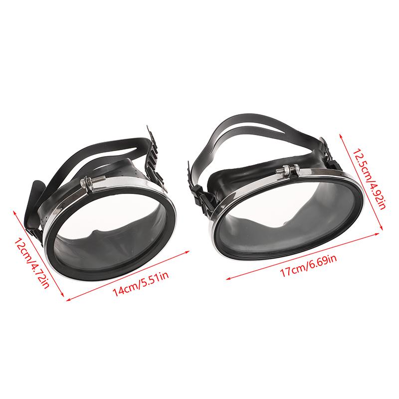 Weitblick Nebelfrei Freitauchmaske Wasserdichte Tauchmasken Ovale Schwimmbrillen Schnorchelmaske Zum Schwimmen Tauchen